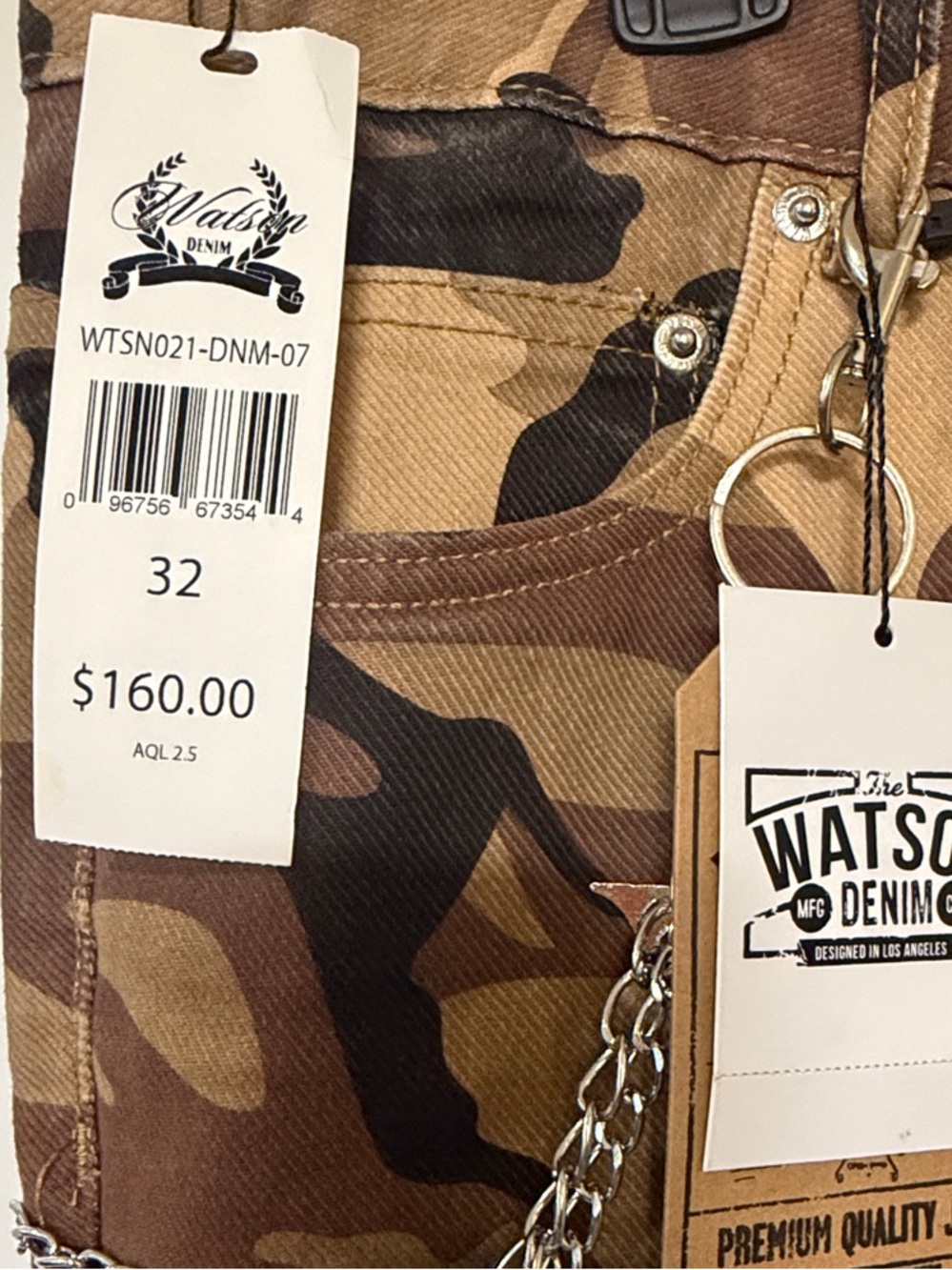 🌼👖🌼 Watson Camouflage Bootcut Jeans with Floral Patchwork - Picture 3 of 6